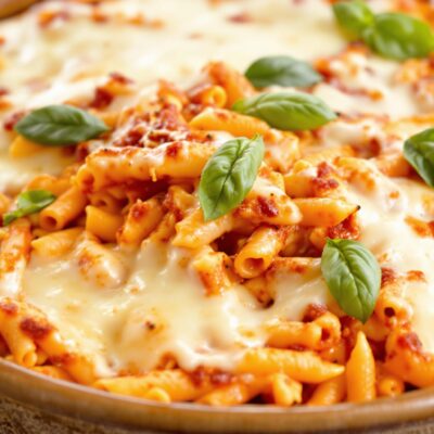 Baked Ziti I: Irresistibly Cheesy Comfort Food!