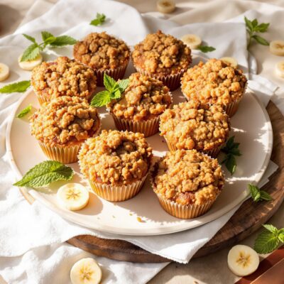 Banana Crumb Muffins: Irresistibly Delicious & Easy Recipe!