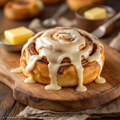 Clone of a Cinnabon: Irresistible Homemade Treat!