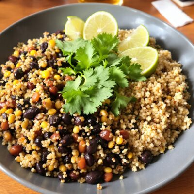 Quinoa and Black Beans: A Healthy Power Bowl Recipe!
