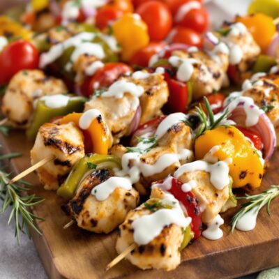 Rosemary Ranch Chicken Kabobs: Mouthwatering Delight!