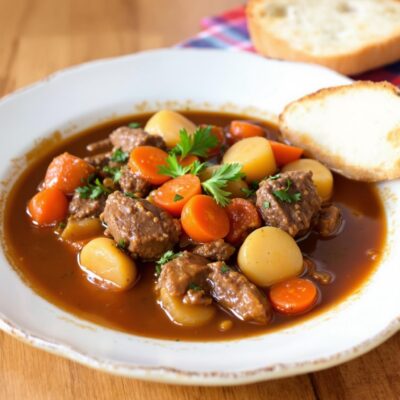 Slow Cooker Beef Stew: Hearty & Flavorful Comfort Food!