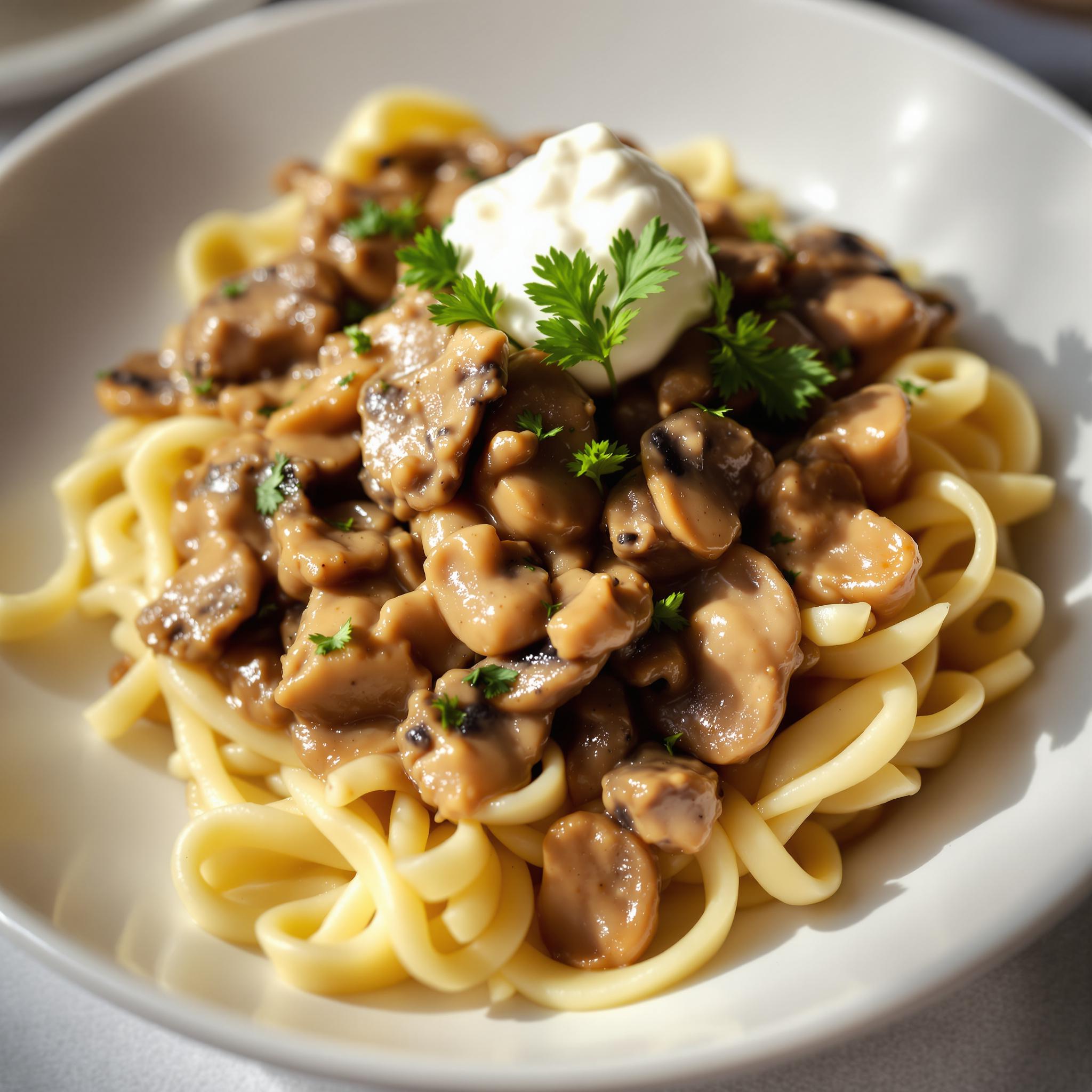Beef Stroganoff III