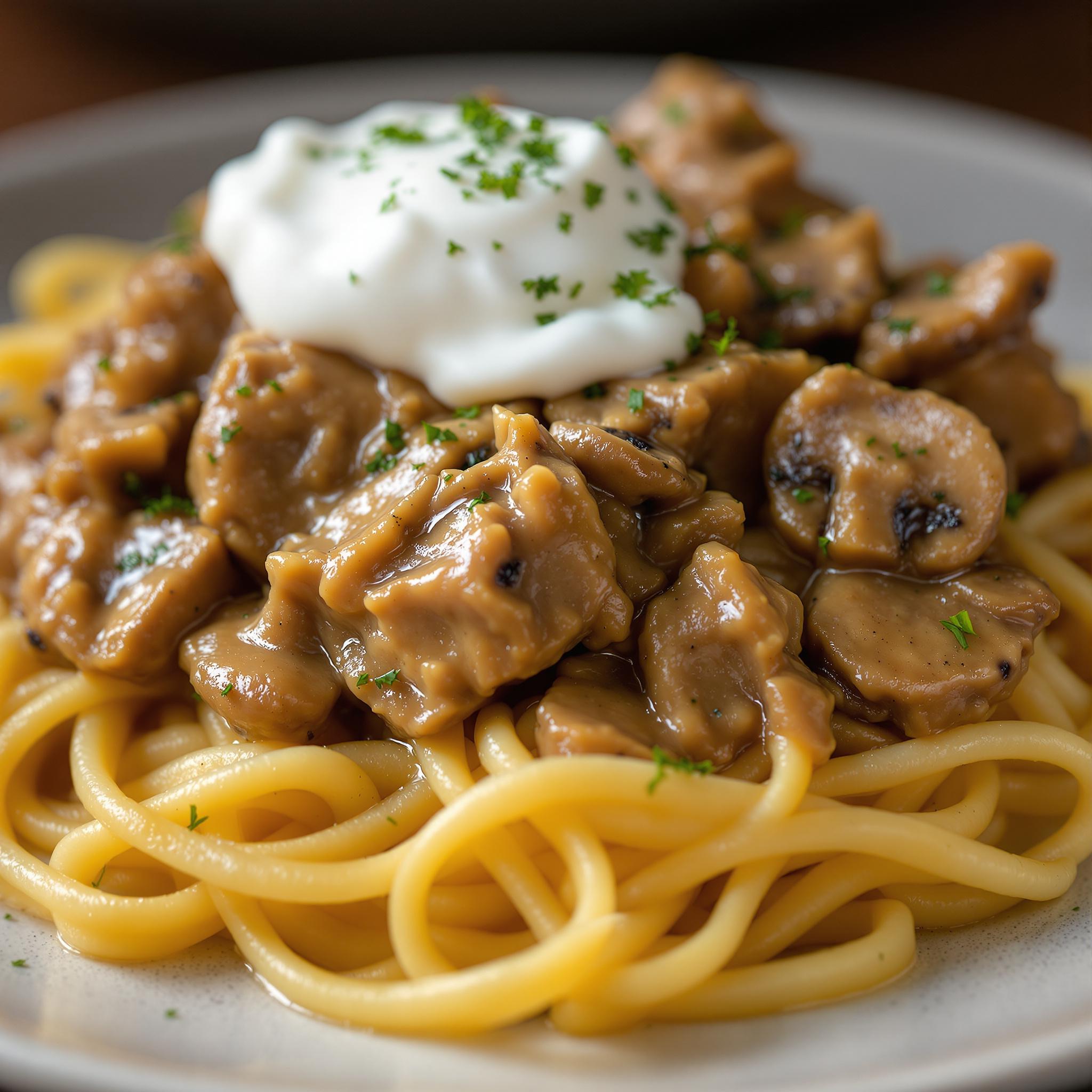 Beef Stroganoff III