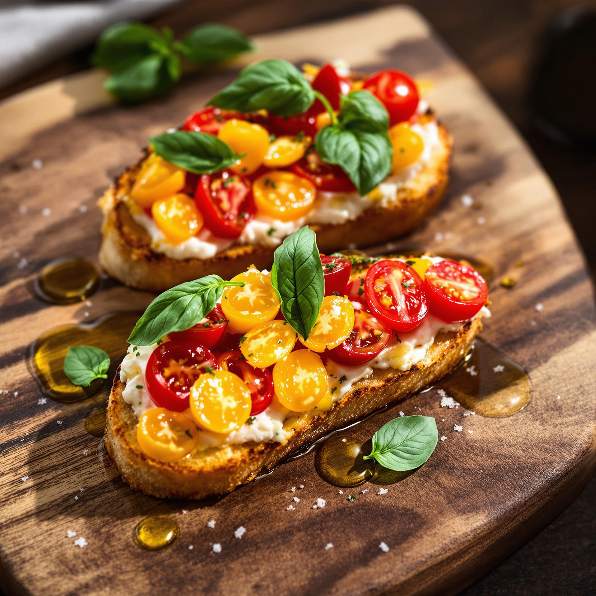 Double Tomato Bruschetta