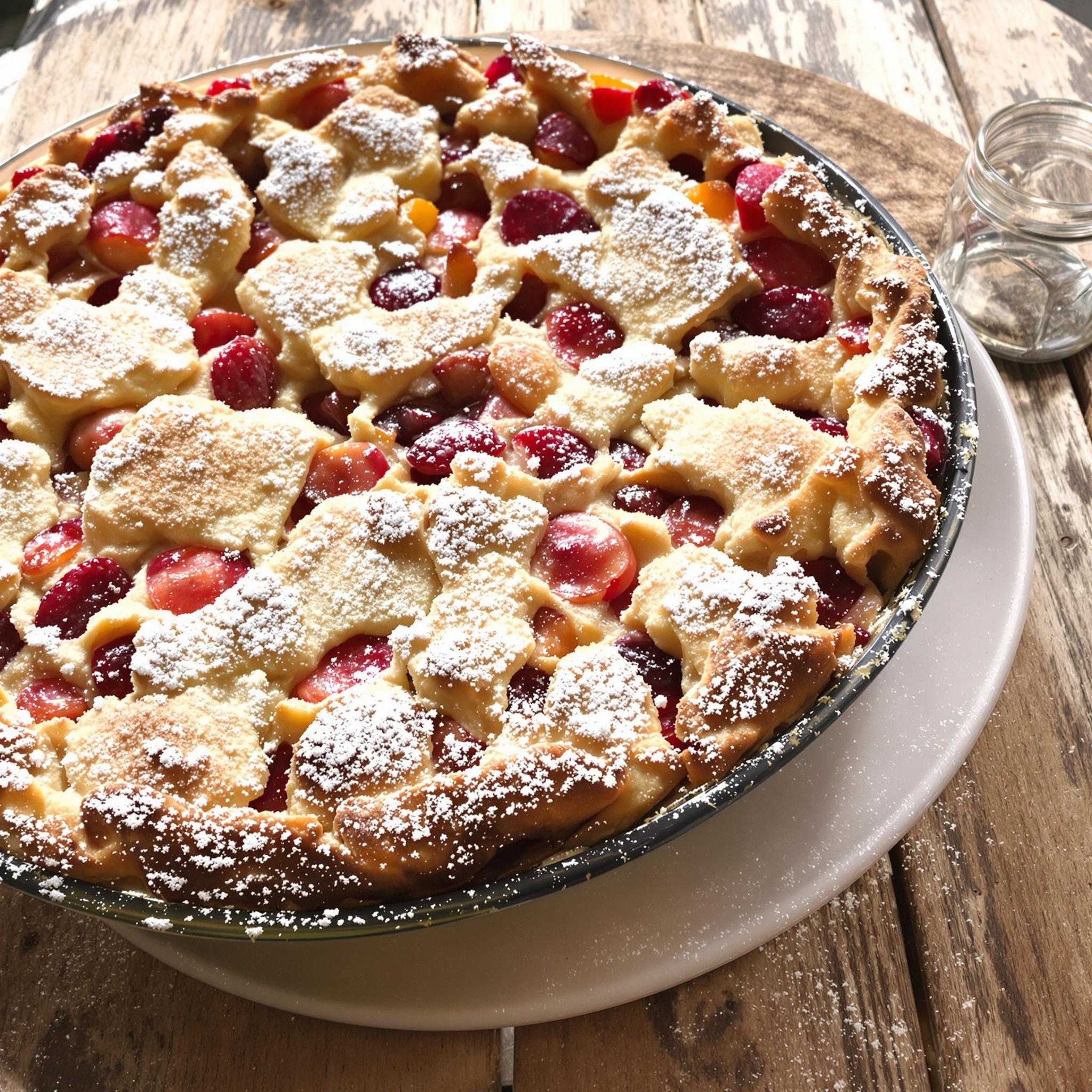 Easy Batter Fruit Cobbler