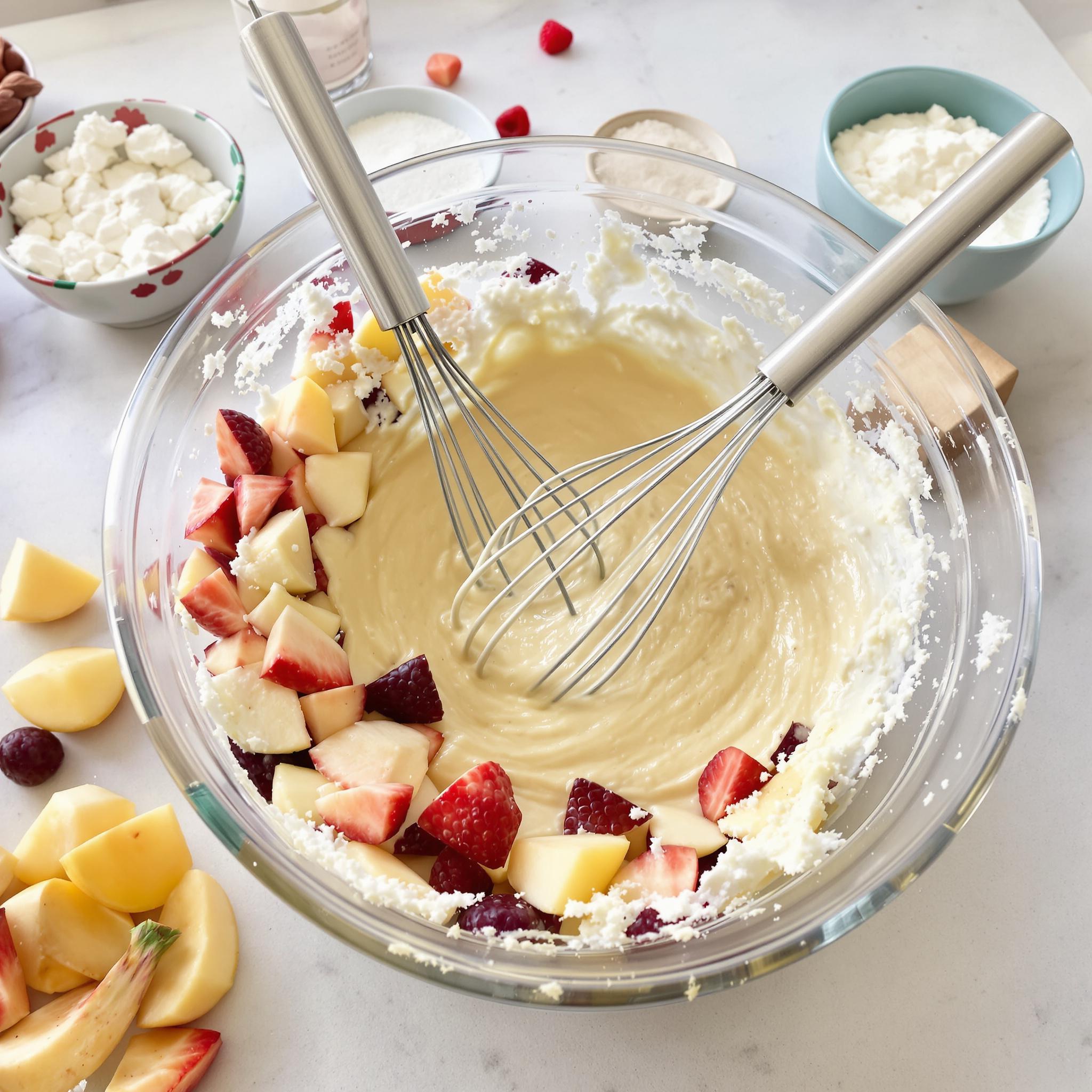 Easy Batter Fruit Cobbler