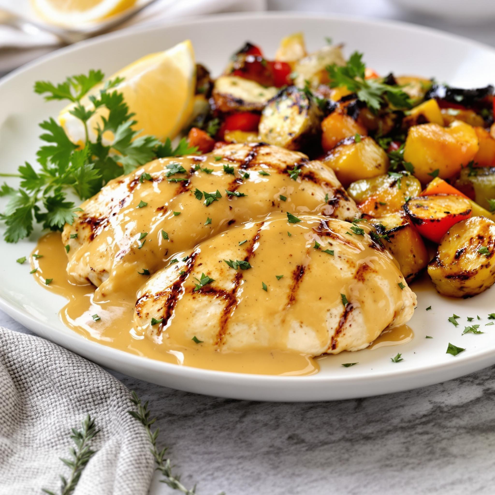 Honey Mustard Grilled Chicken