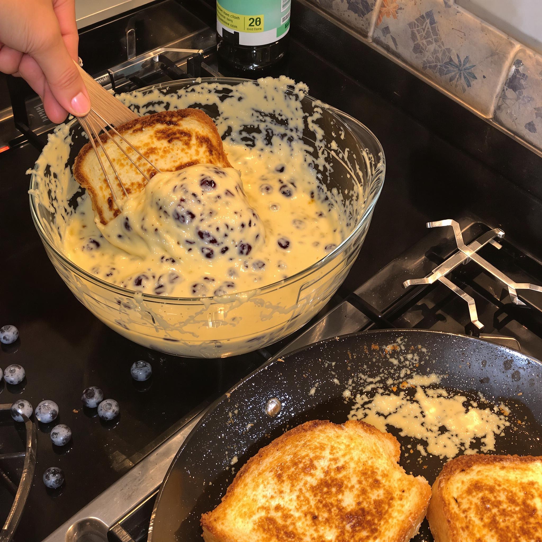 Overnight Blueberry French Toast