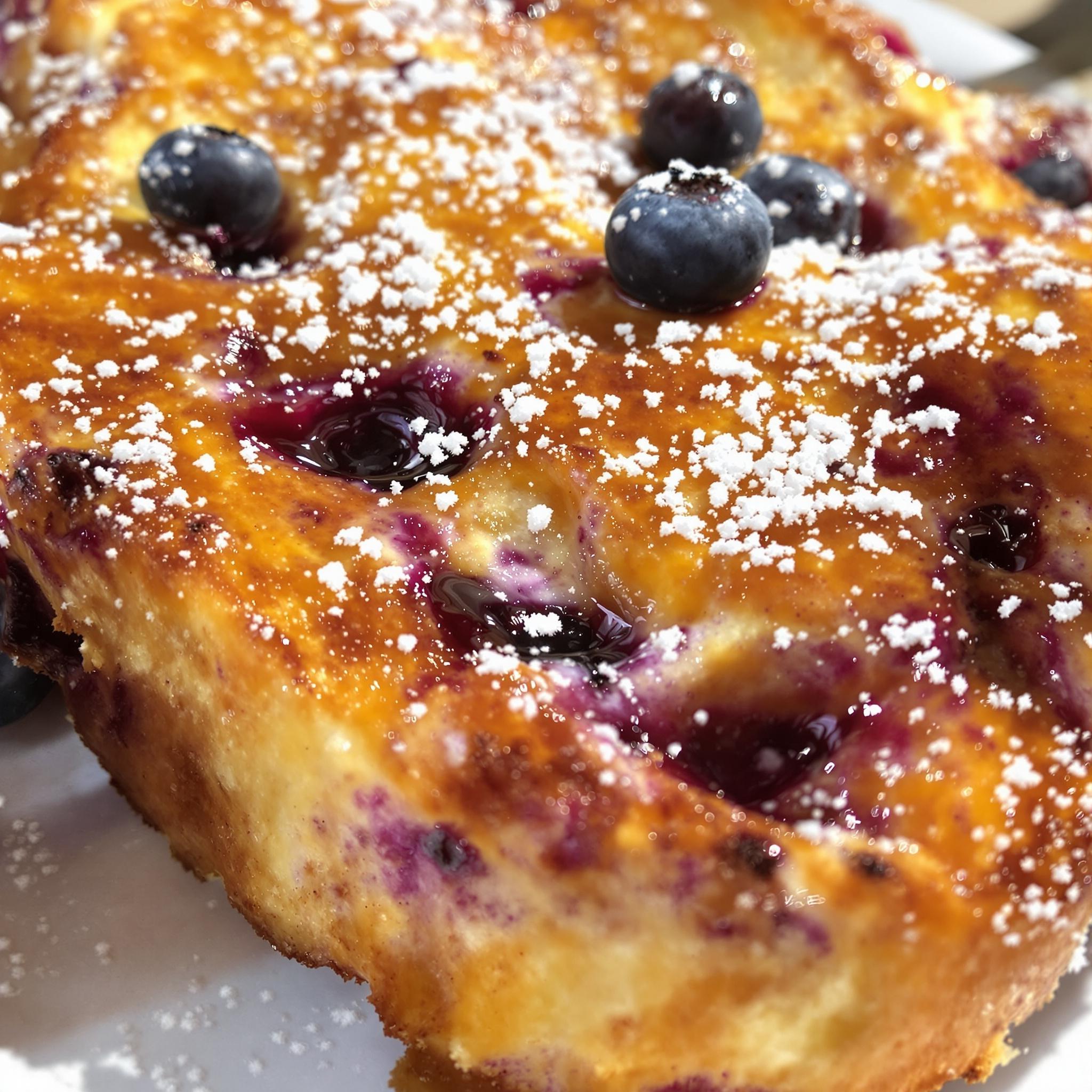 Overnight Blueberry French Toast