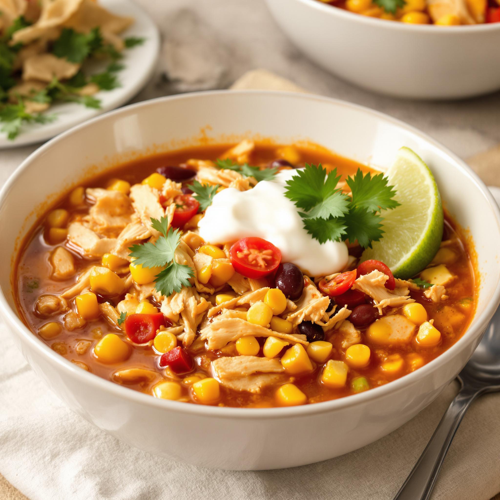 Six Can Chicken Tortilla Soup