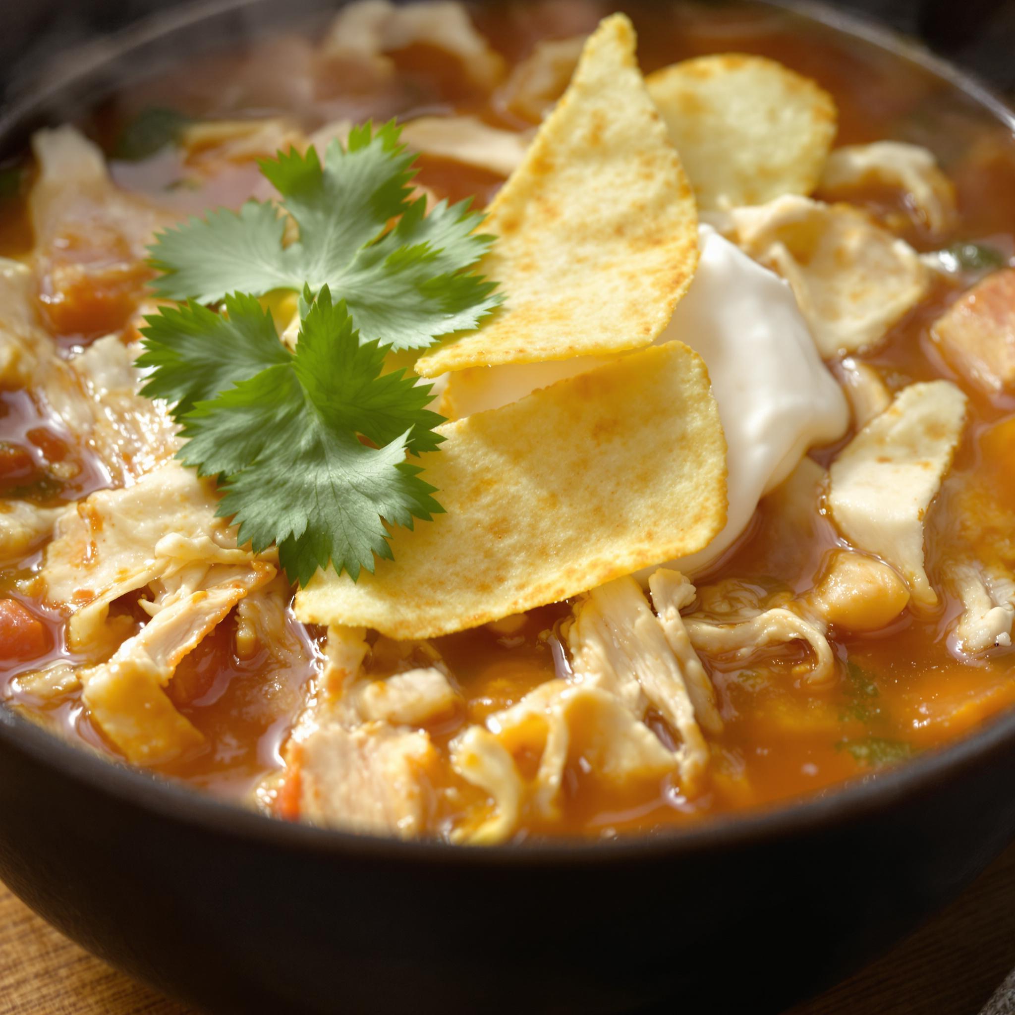 Six Can Chicken Tortilla Soup