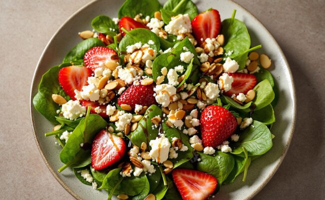 Strawberry Spinach Salad: A Refreshing Delight!
