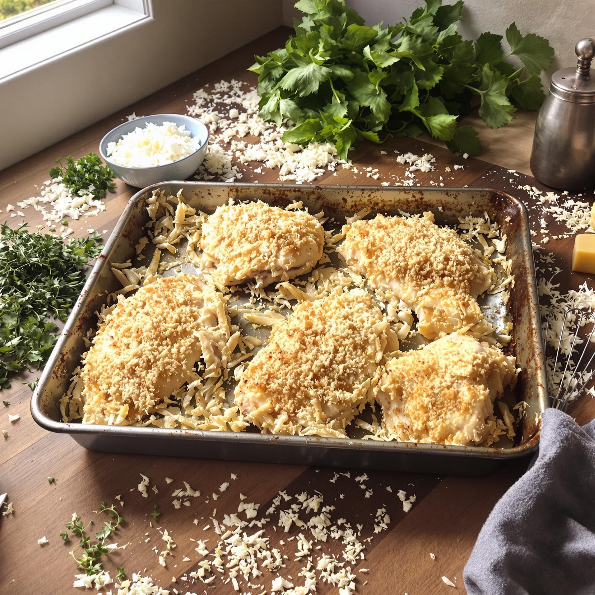 The Best Parmesan Chicken Bake
