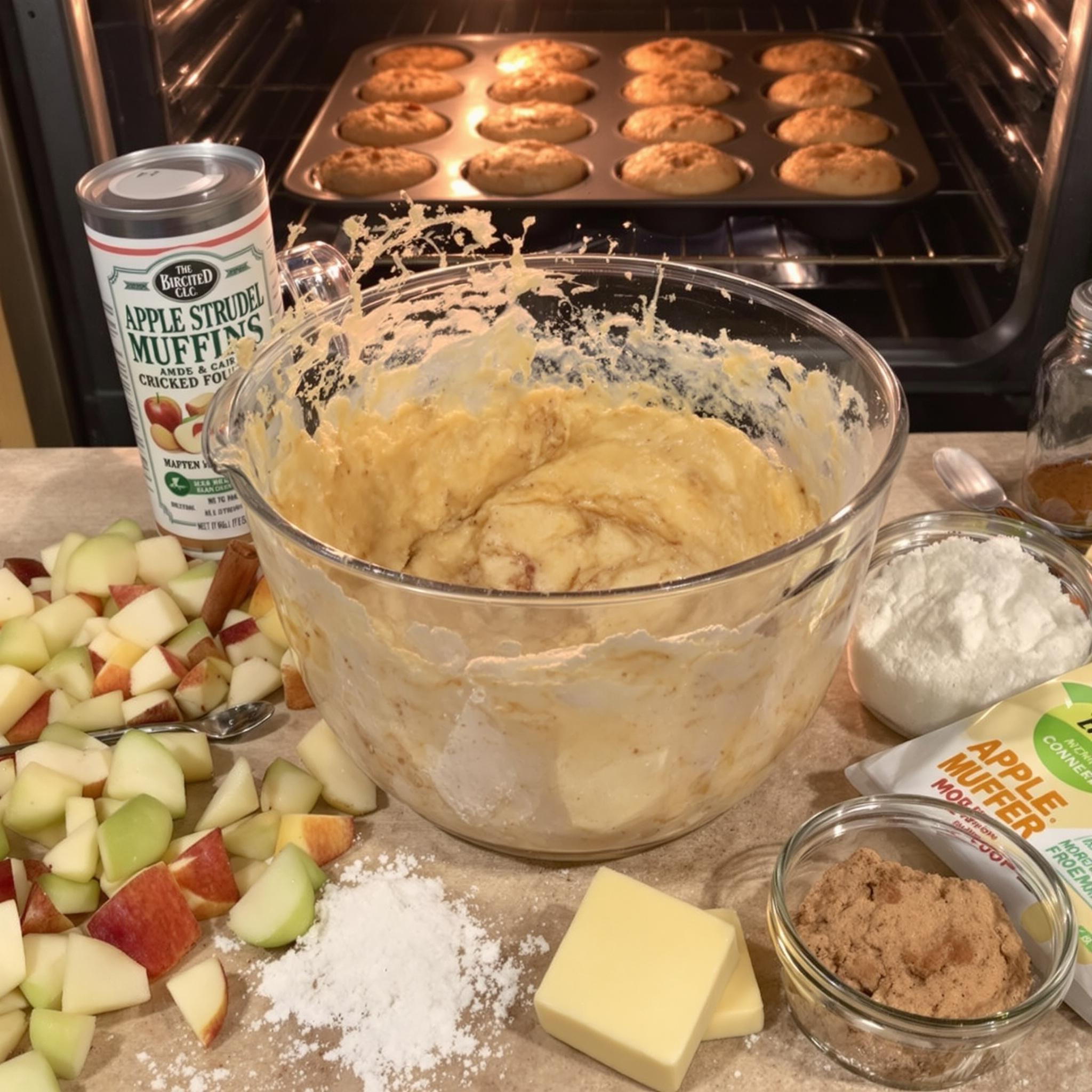 Apple Strudel Muffins