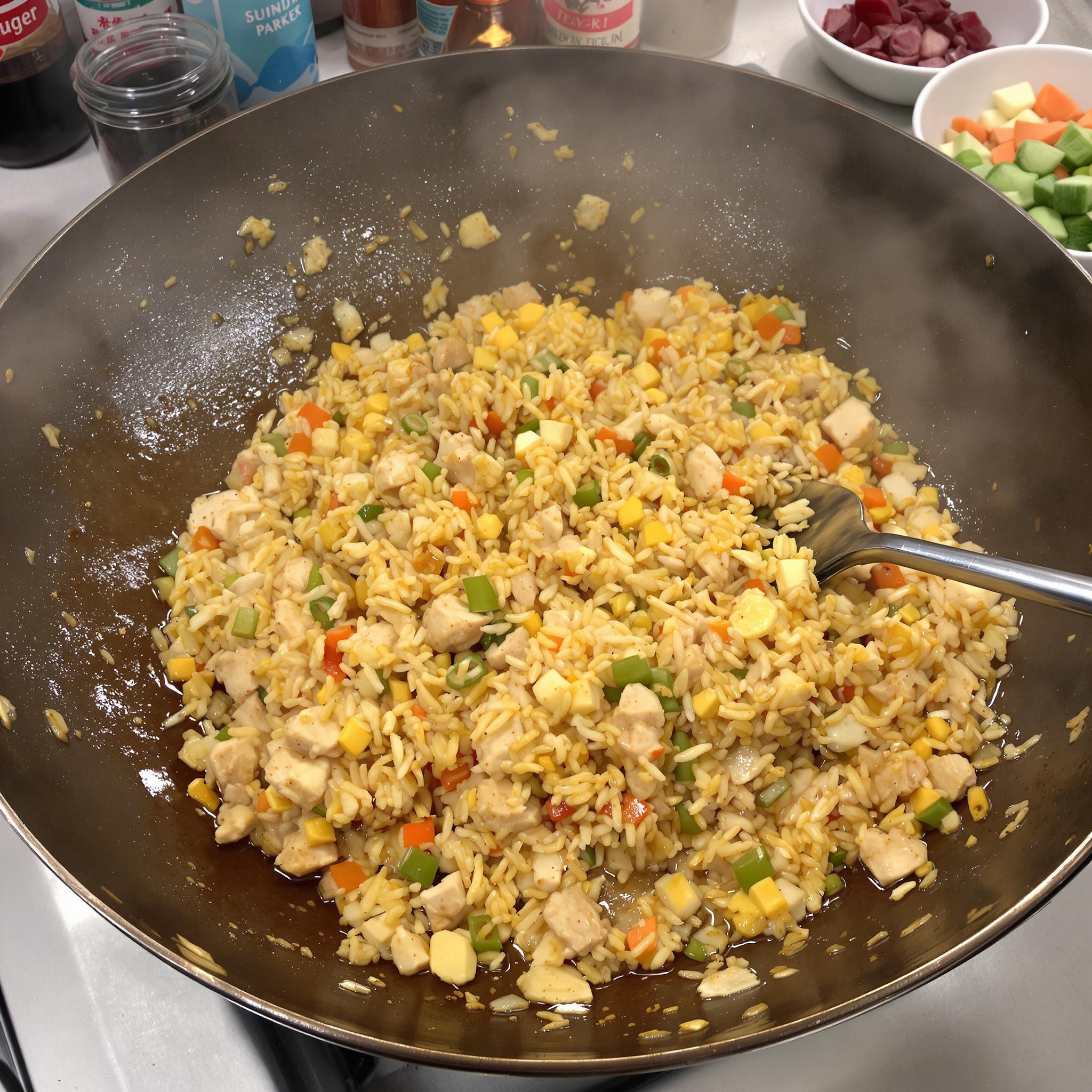 Chinese Chicken Fried Rice II