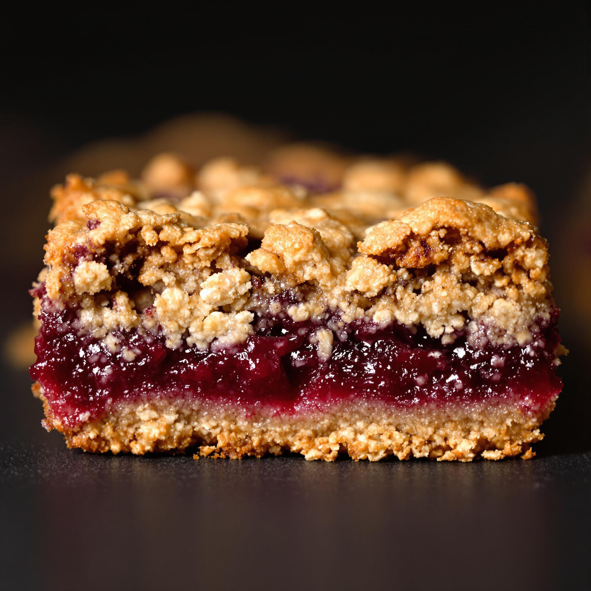 Delicious Raspberry Oatmeal Cookie Bars