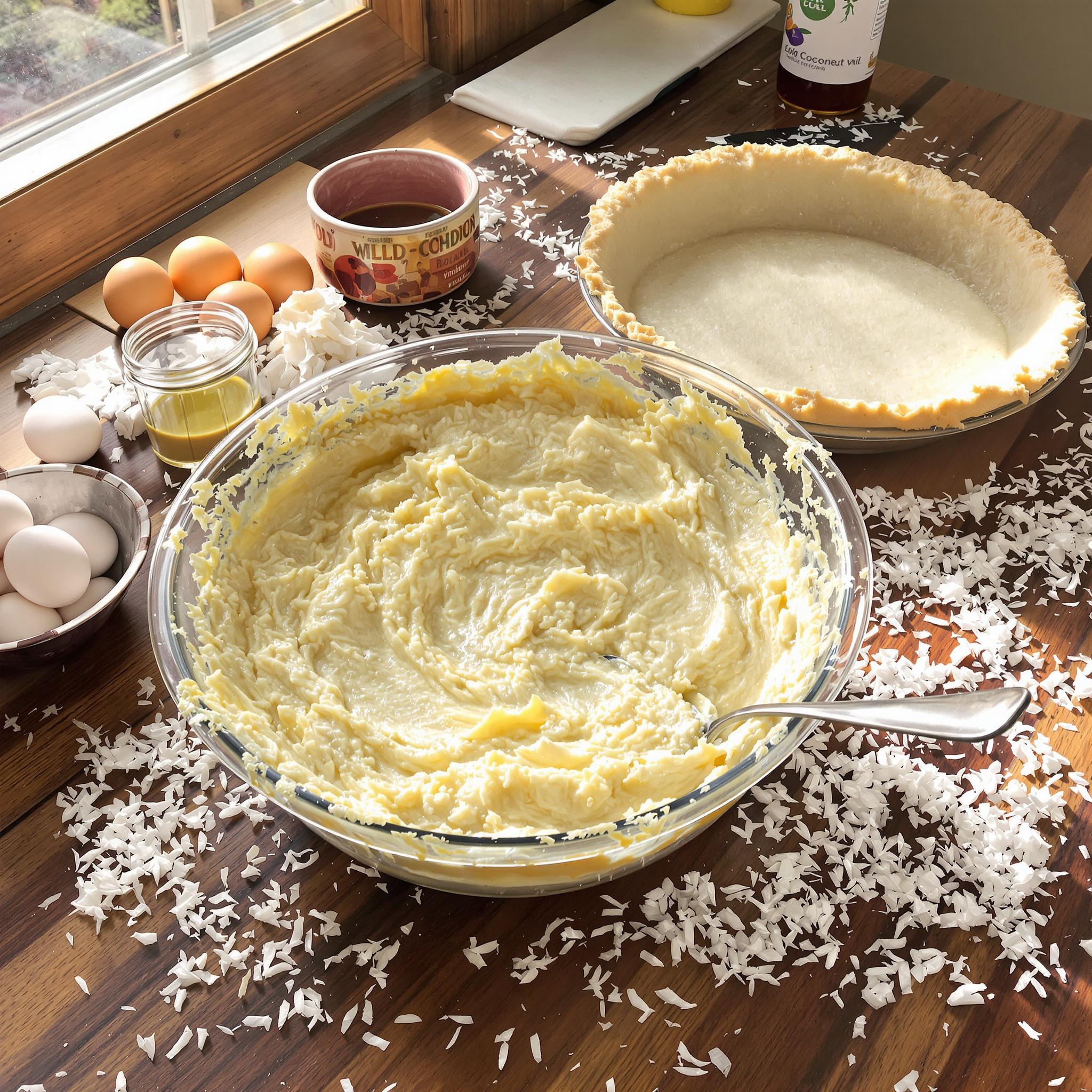 Old Fashioned Coconut Cream Pie