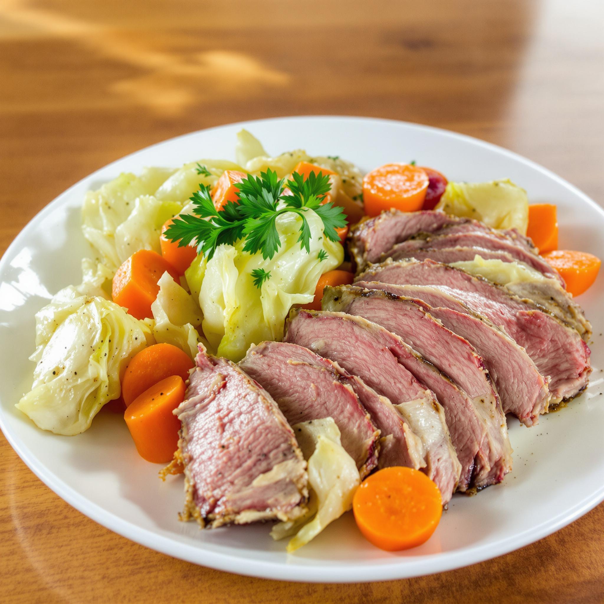 Slow-Cooker Corned Beef and Cabbage
