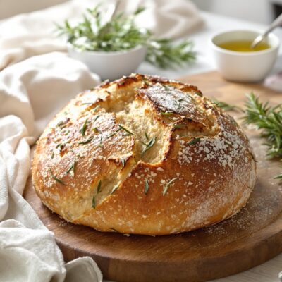 Jo’s Rosemary Bread: Aromatic Delight for Every Meal!