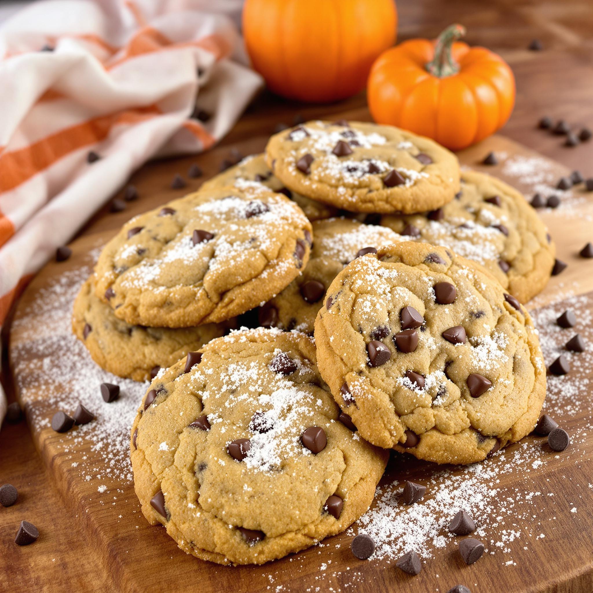 Pumpkin Chocolate Chip Cookies III