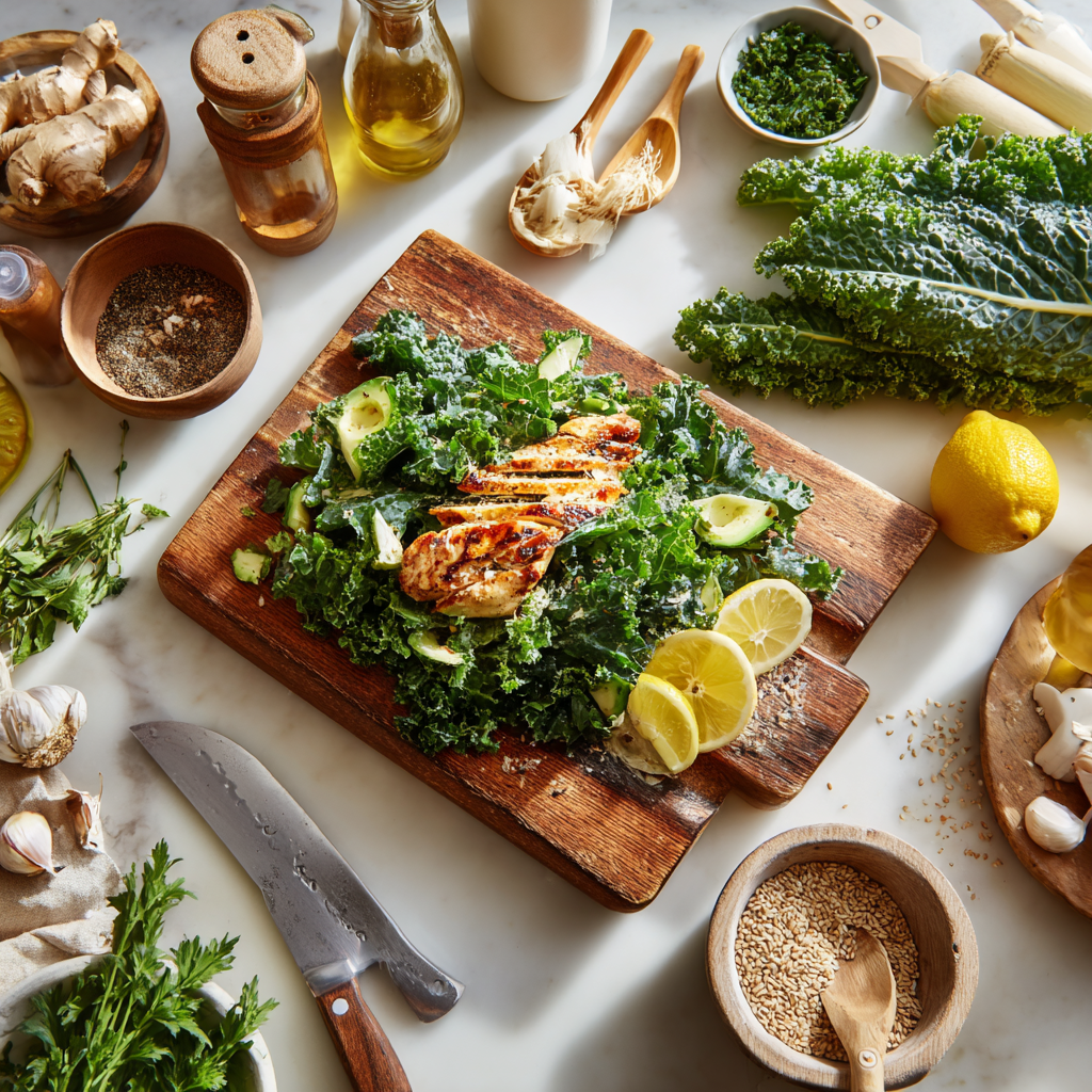 hillstone kale salad recipe