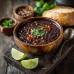panera black bean soup recipe