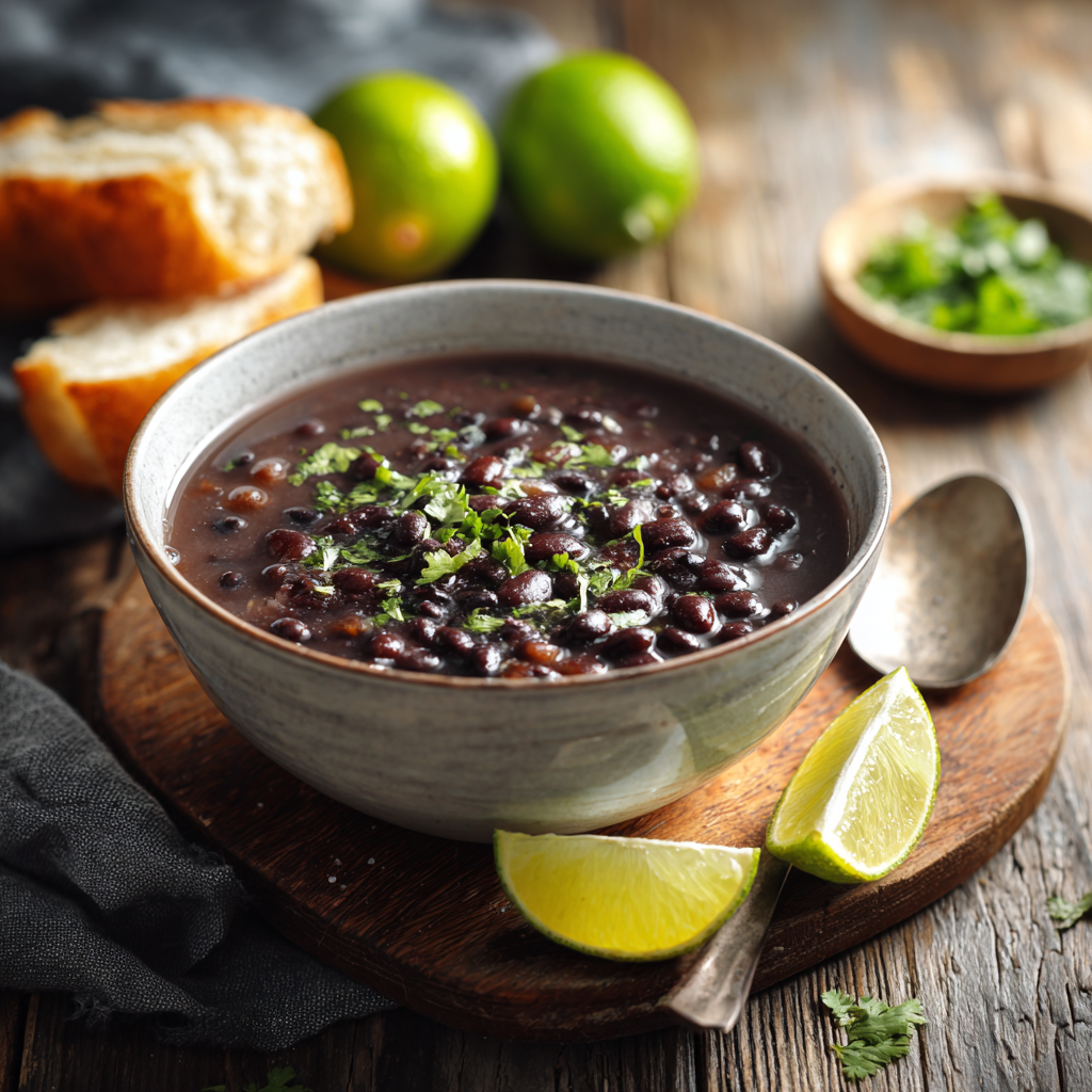 panera black bean soup recipe