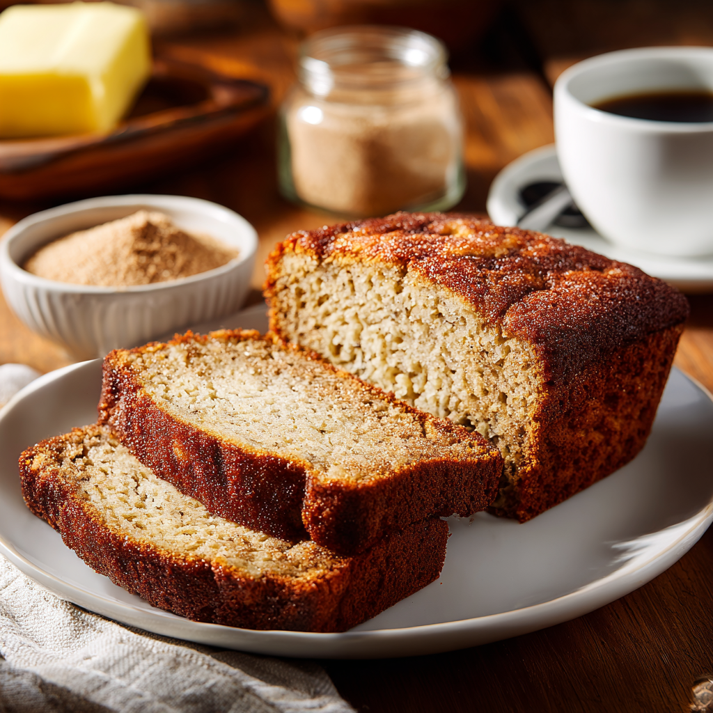 snickerdoodle banana bread recipe