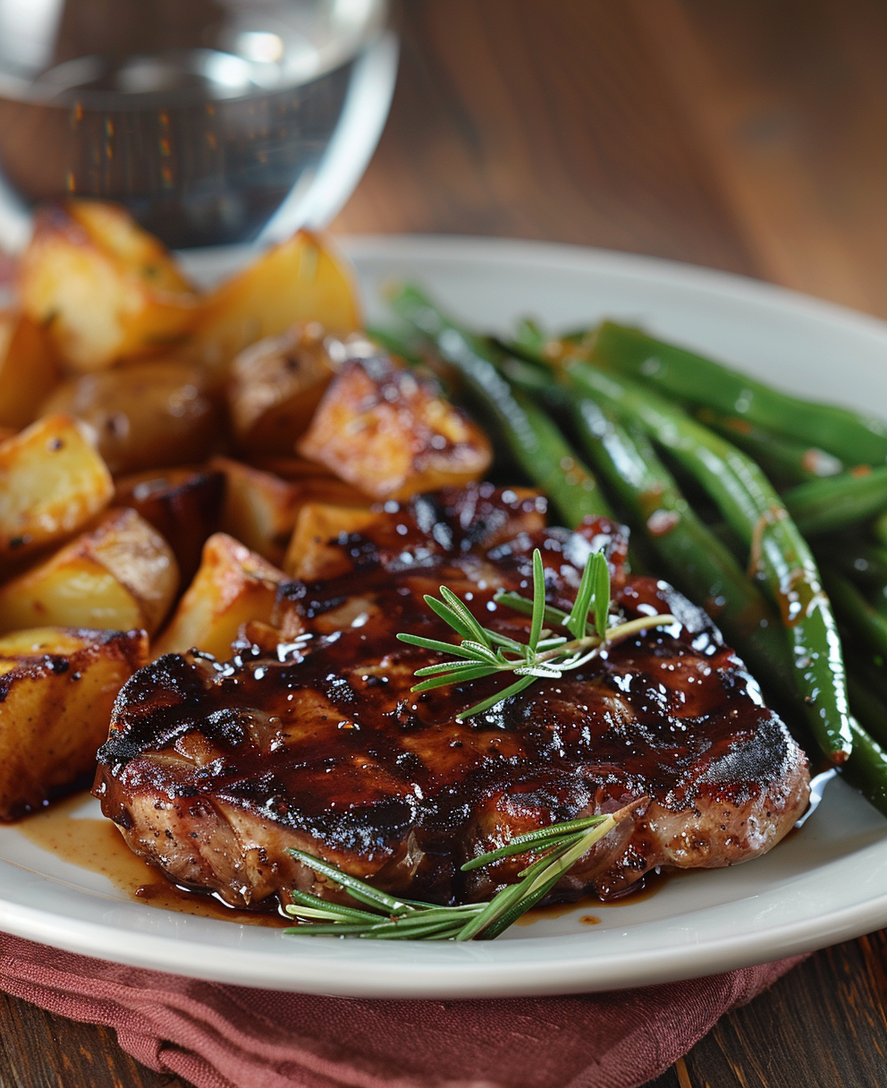 baked bbq pork chops
