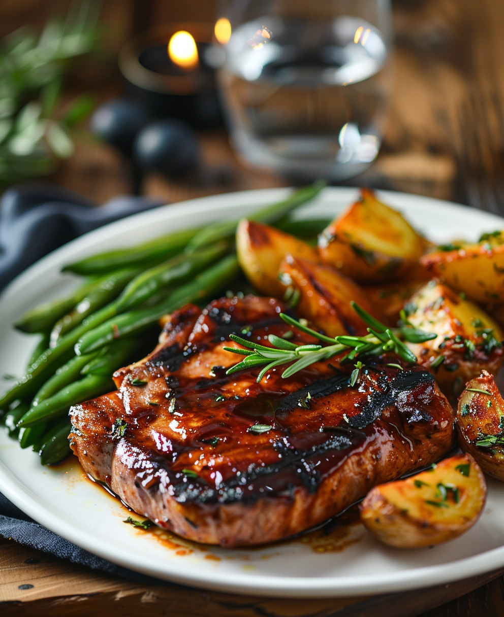 baked bbq pork chops