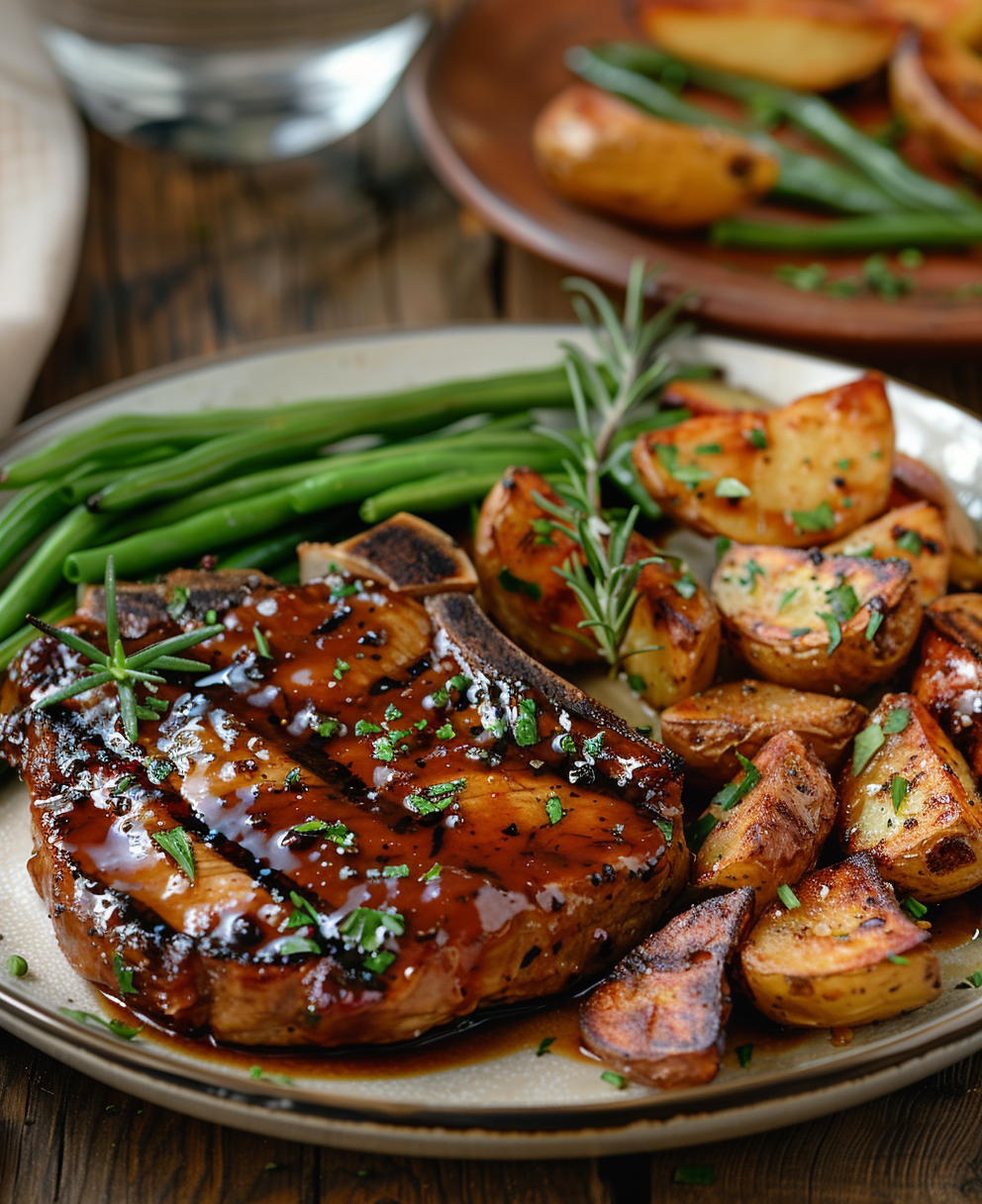 baked bbq pork chops