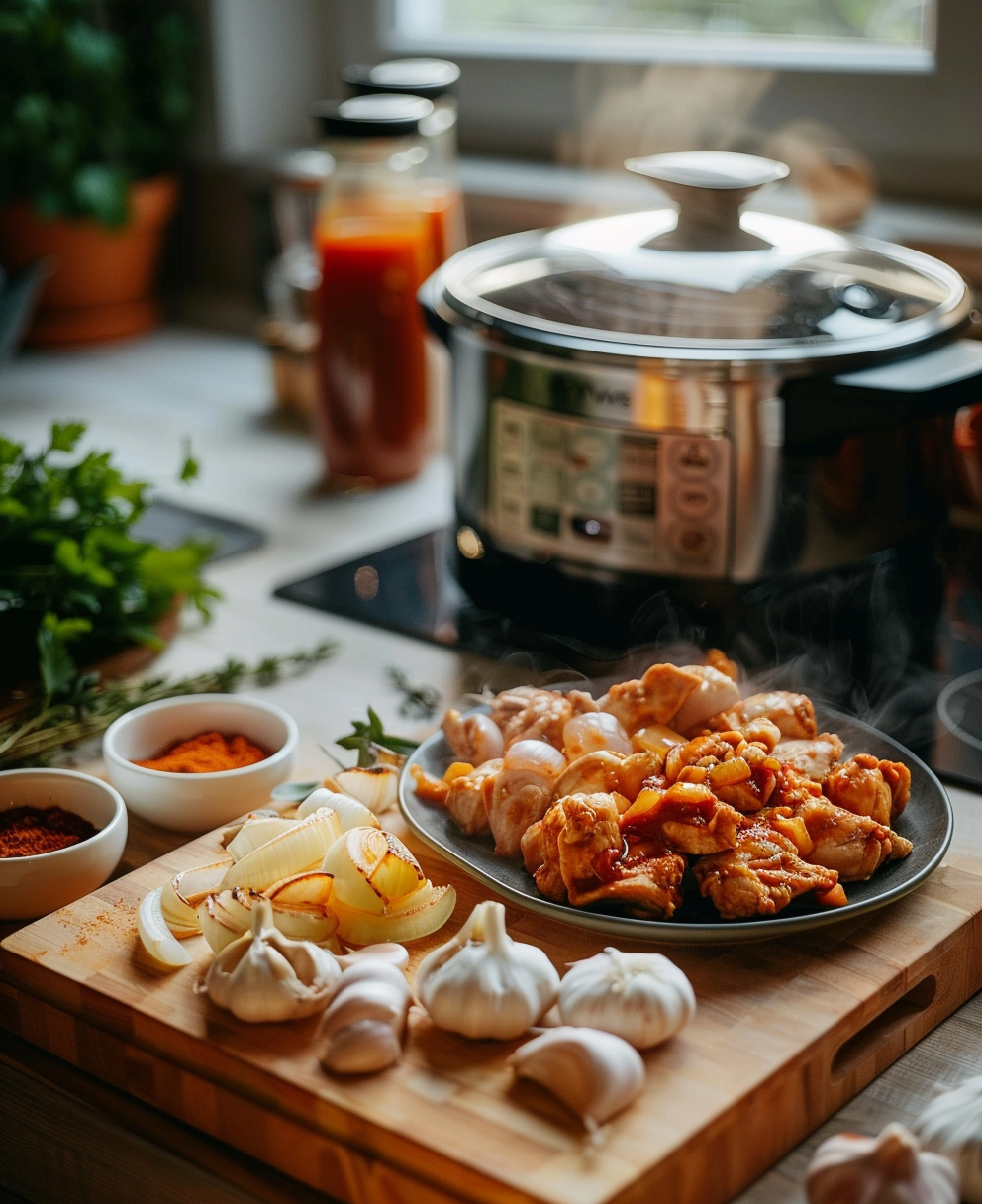 bbq chicken in crock pot