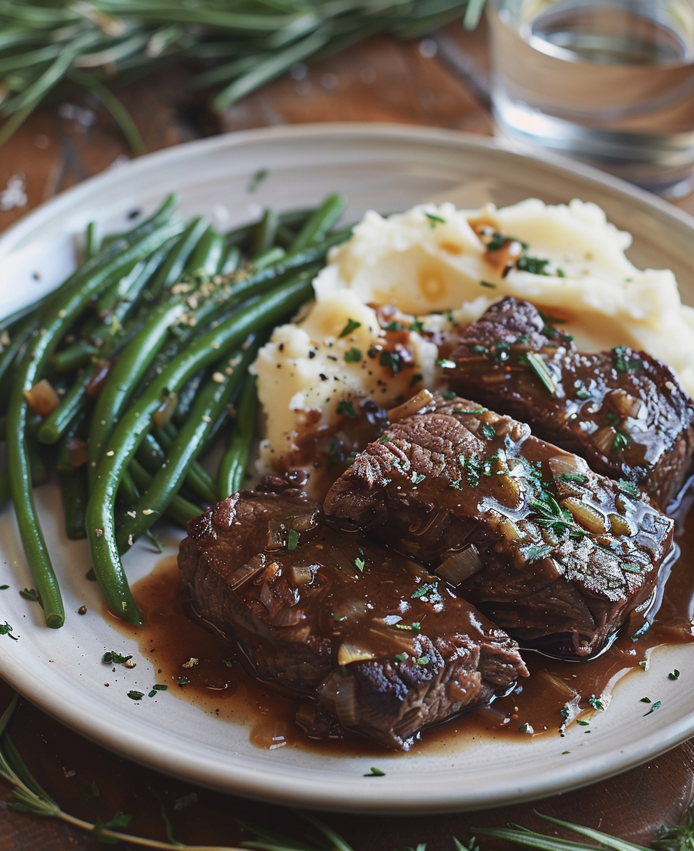 crock pot cubed steak