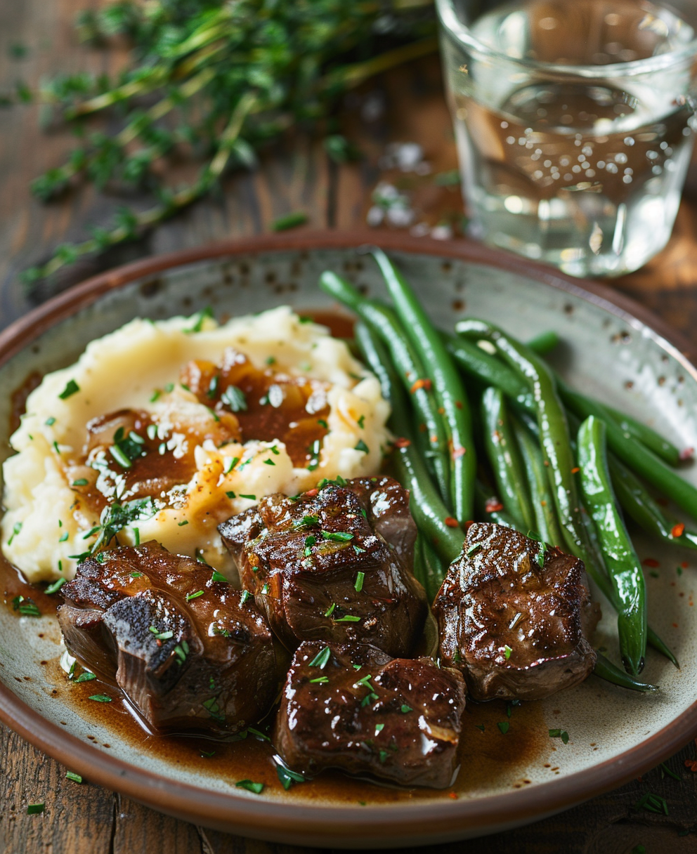 crock pot cubed steak