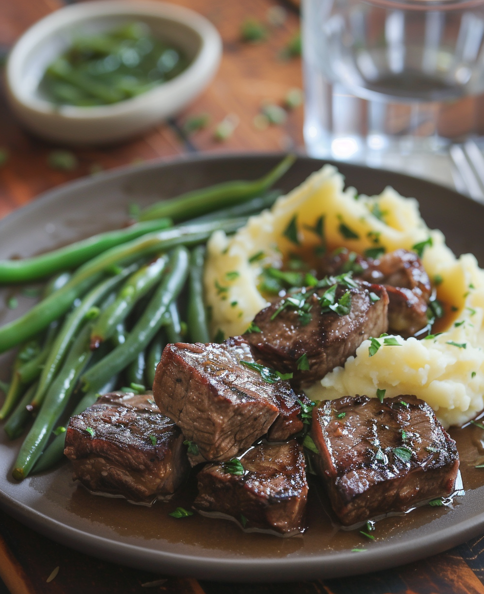 crock pot cubed steak