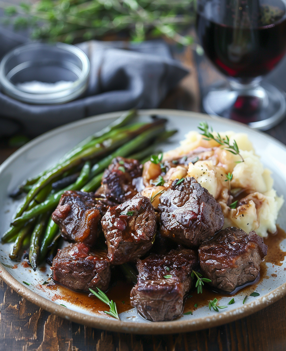 crock pot steak bites