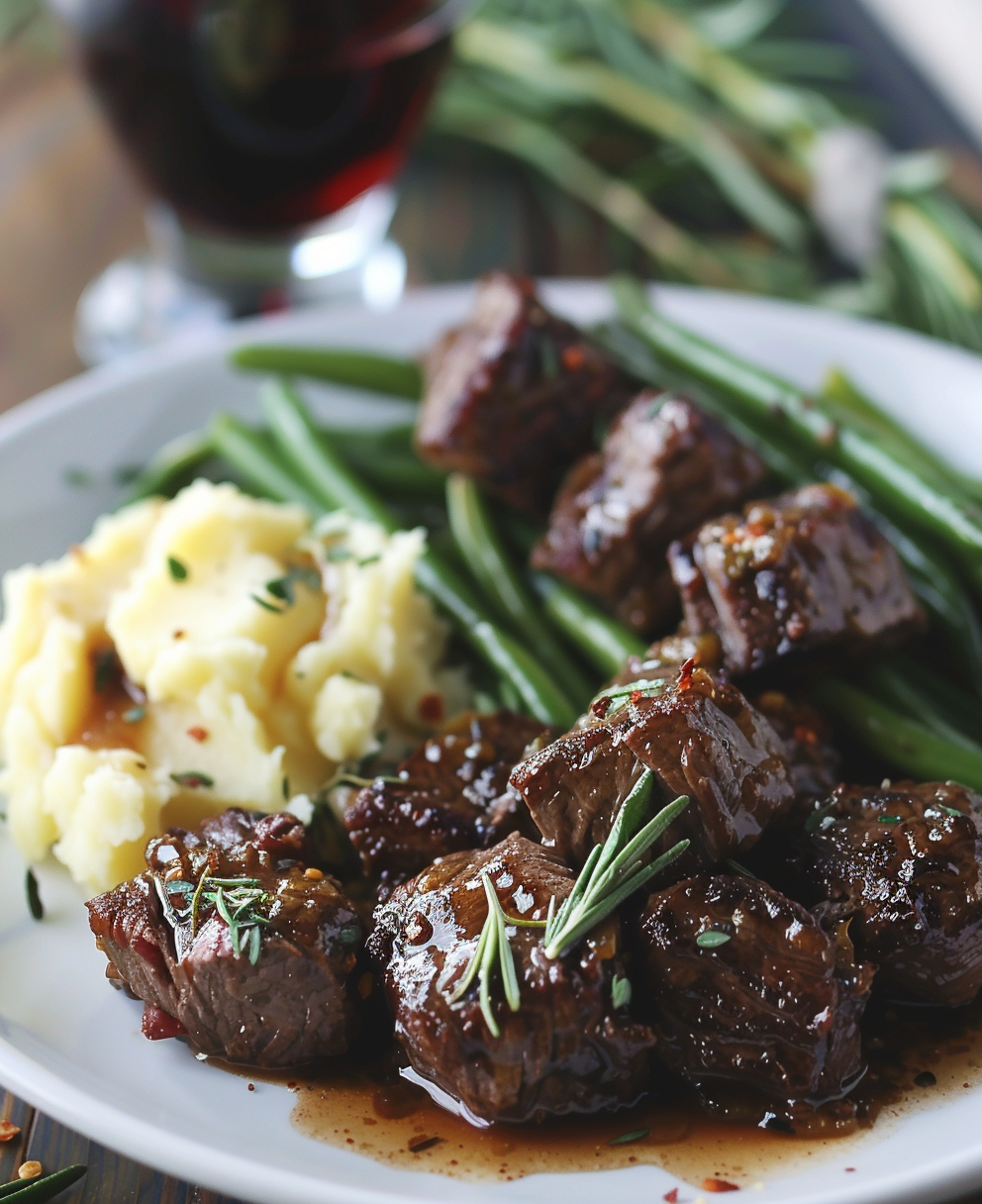crock pot steak bites