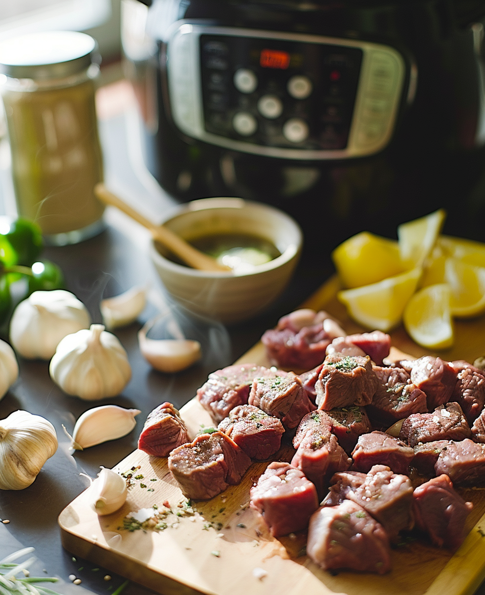 crock pot steak bites