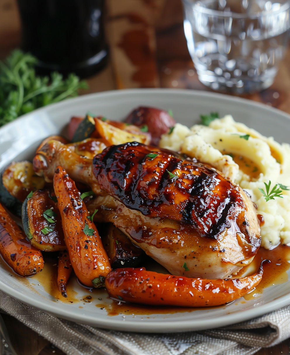 fake bbq chicken in air fryer slow cooker