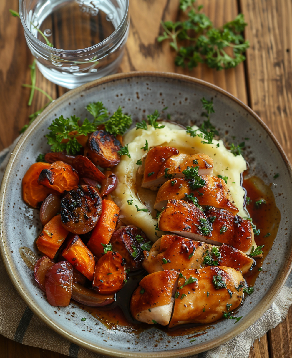 fake bbq chicken in air fryer slow cooker