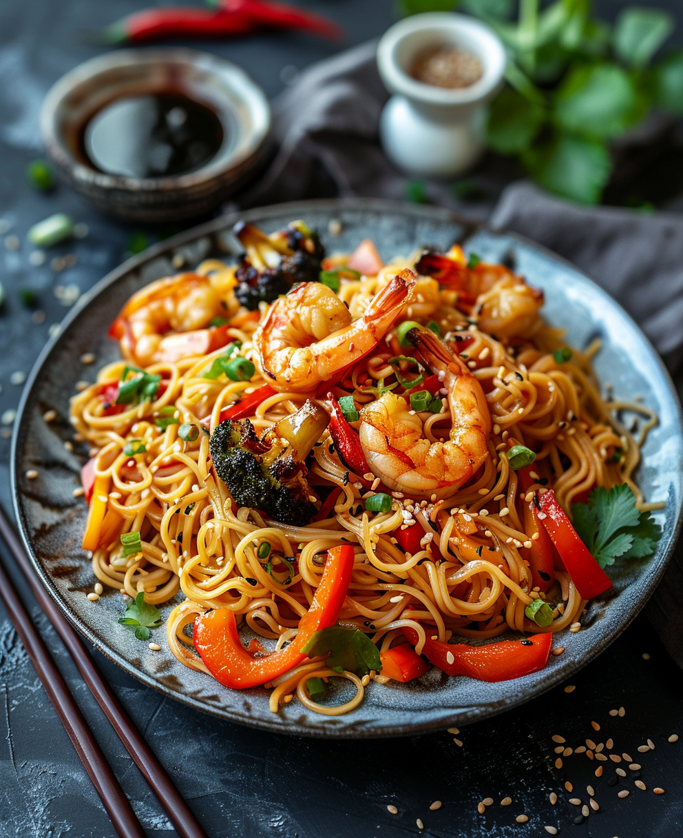 hibachi noodles recipe