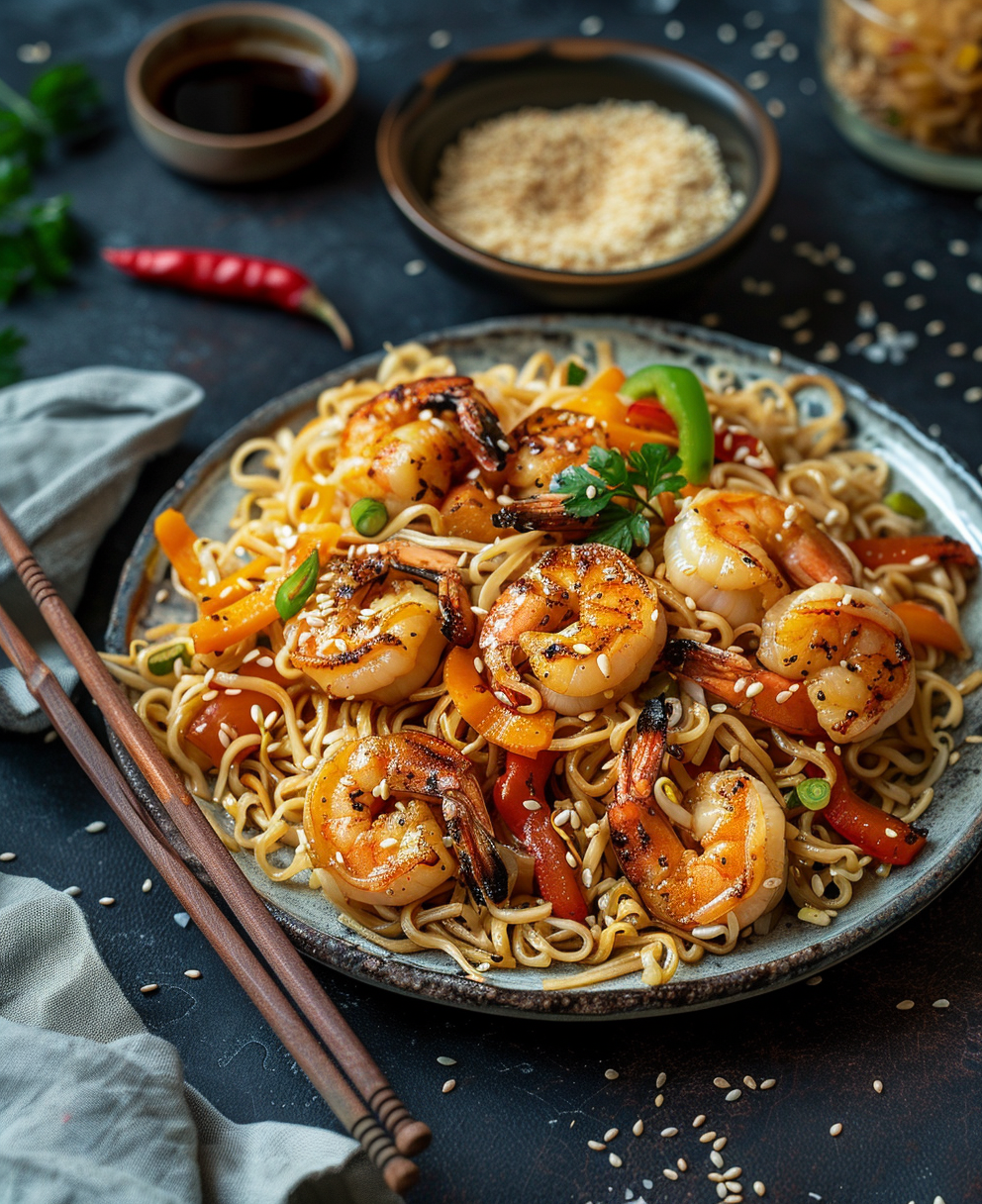 hibachi noodles recipe