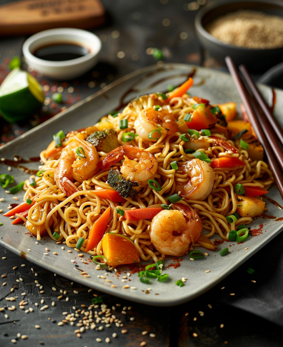 hibachi noodles recipe