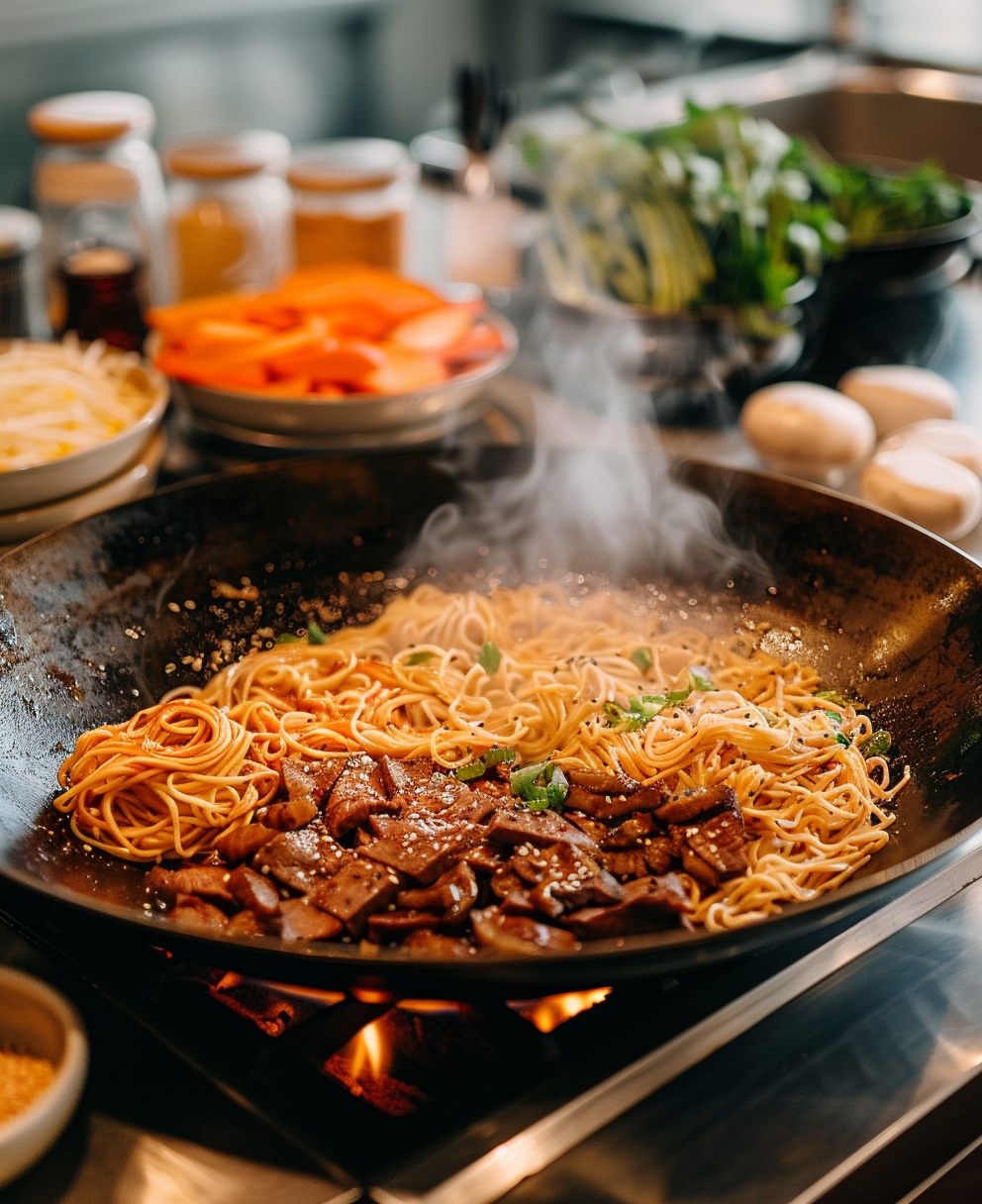 hibachi noodles recipe