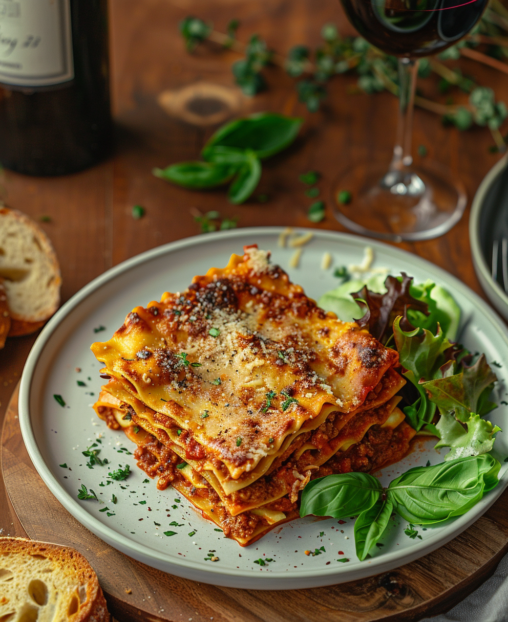 homemade lasagna noodles