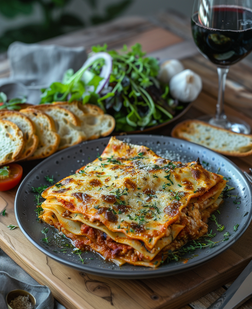 homemade lasagna noodles