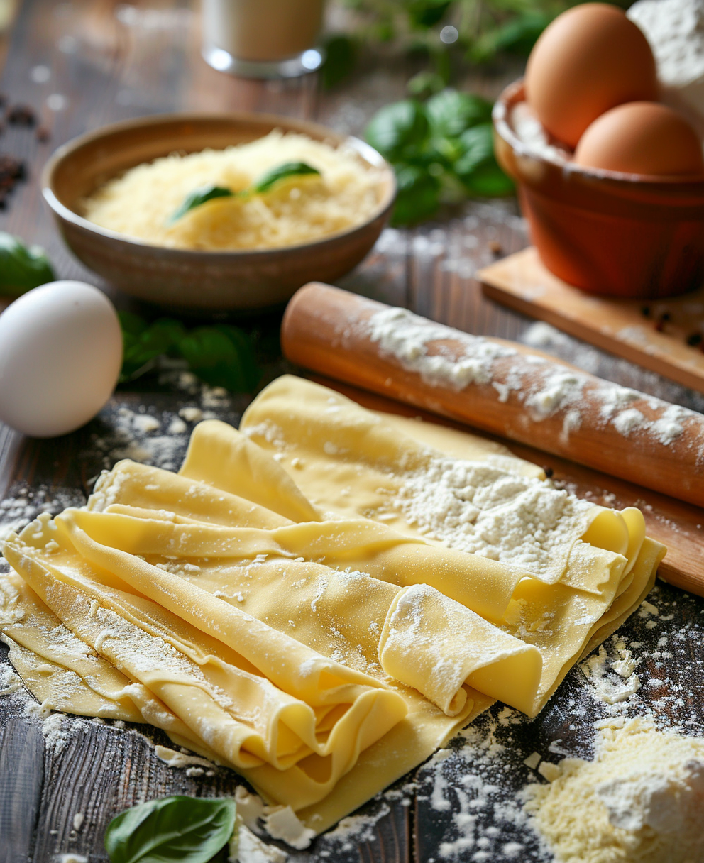 homemade lasagna noodles