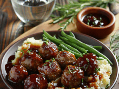 Delicious Meatballs with Grape Jelly and BBQ Sauce: The Ultimate Comfort Food Recipe