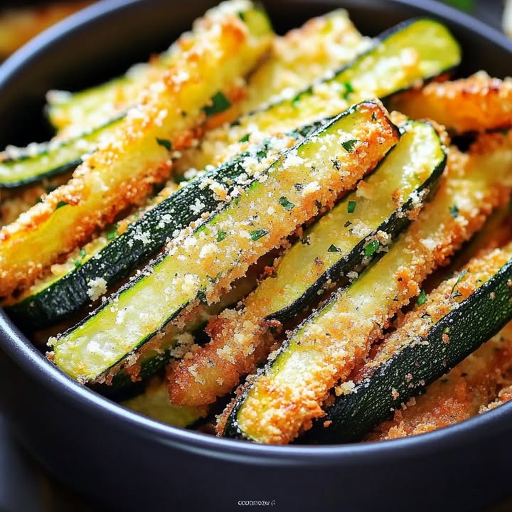 Parmesan Zucchini Fries
